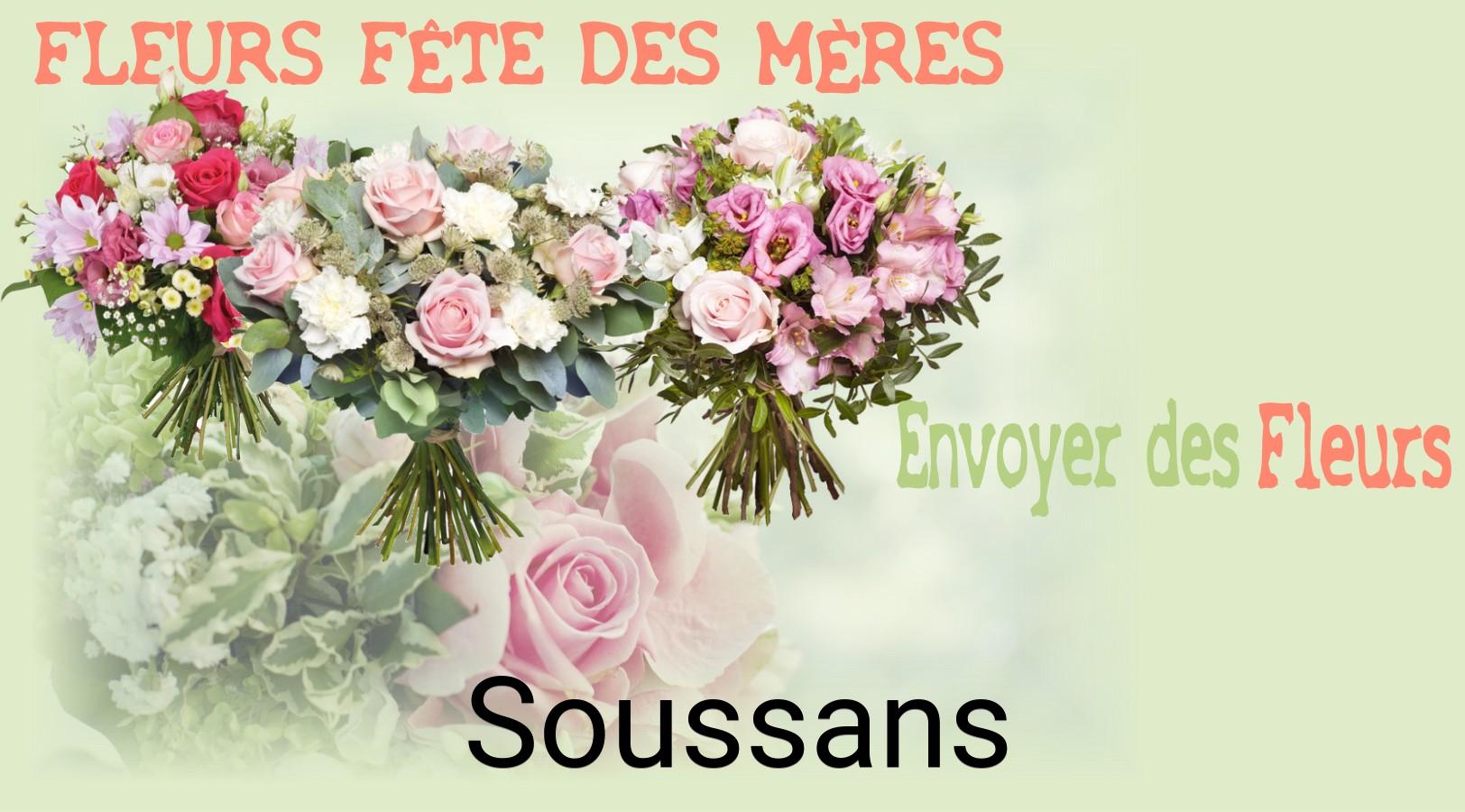 Bouquet de Fête des Mères livré à Soussans